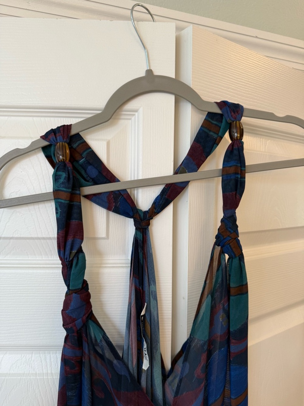 Zara Limited Edition Multicolored Printed Dress xs/s - Picture 6 of 7
